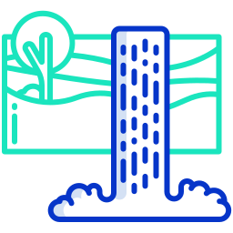cascades Icône