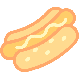 hot dog ikona