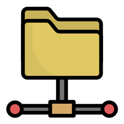 Cloud folder icon