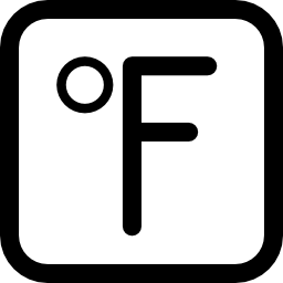 fahrenheit icon