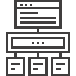 hierarchische struktur icon