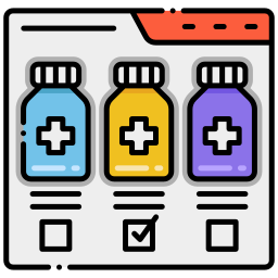 Pills bottle icon