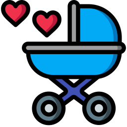 kinderwagen icon