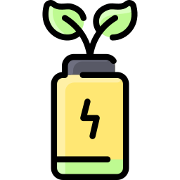 Eco battery icon