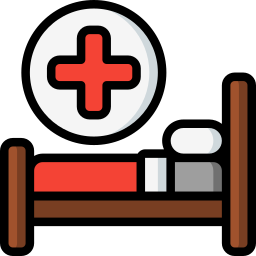 Hospital bed icon