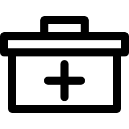 First aid kit icon