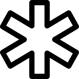 Medical sign icon