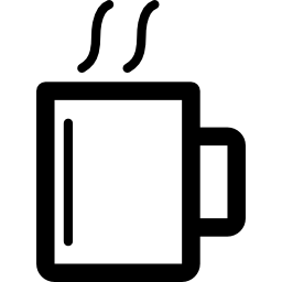 Hot coffee icon