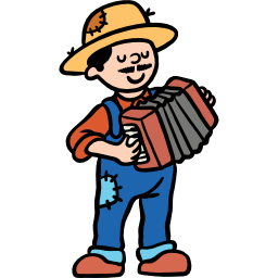 Accordionist icon