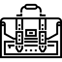 Attache case icon