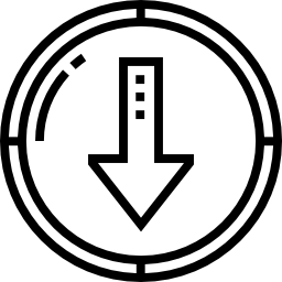 Down arrow icon