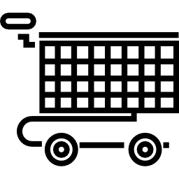 Shopping trolley icon