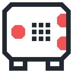 Safe box icon