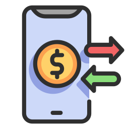 Money transfer icon