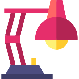 Desk lamp icon