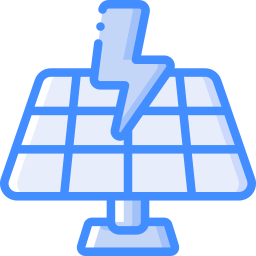 Solar panel icon