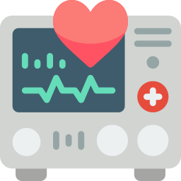 Heart rate monitor icon