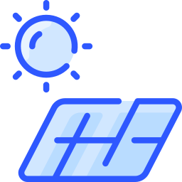 Solar panel icon