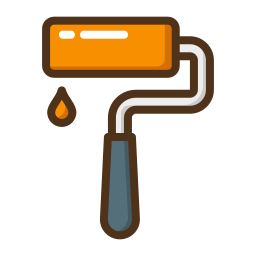 Paint roller icon