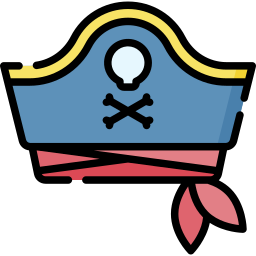 Pirate hat icon