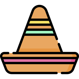 Mexican hat icon