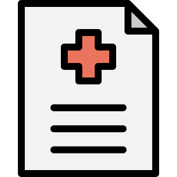 Medical report icon