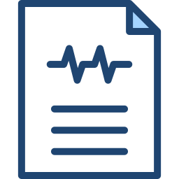 dossier médical Icône