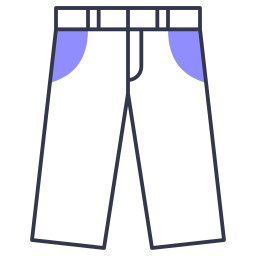 un pantalon Icône