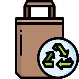 Recycle bag icon