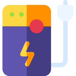 accumulatore di energia icona