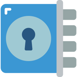 Safety lock icon