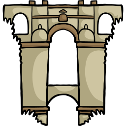 nuovo ponte di ronda icona