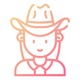 Cowgirl icon