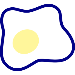 Fried egg icon