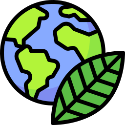 Green earth icon