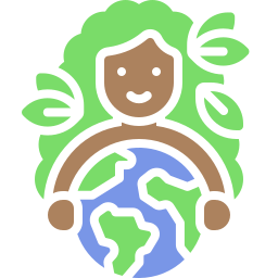 Mother earth icon