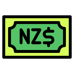 neuseeland dollar icon