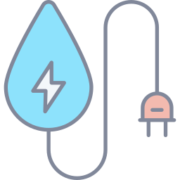 Water energy icon