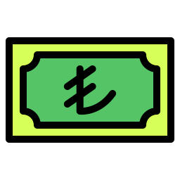 Turkish lira icon