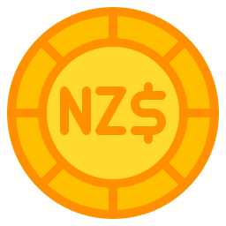 neuseeland dollar icon