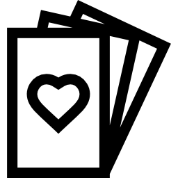 Ace of hearts icon