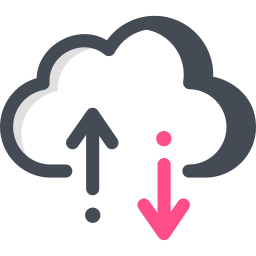 Cloud storage icon