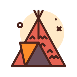 Tent icon