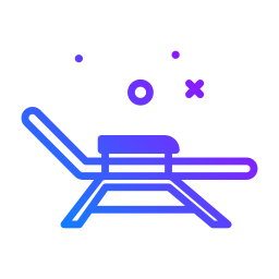 Lounge chair icon