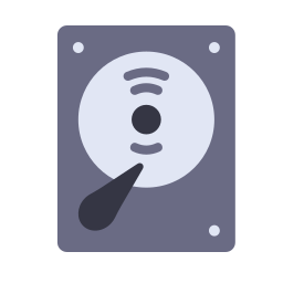 Hard disk drive icon