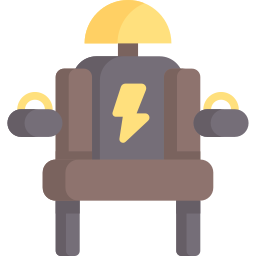 Electric chair icon