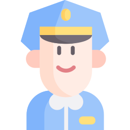 Security guard icon