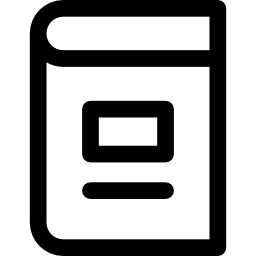 Phone book icon