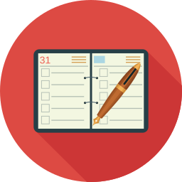 agenda icon