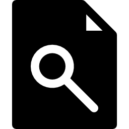 Magnifying glass icon